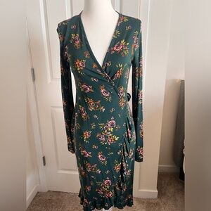 ASOS Floral Wrap Dress, Good Condition, Size 6